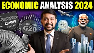 Economic Analysis 2024🔥 Stock Market 2024  Harsh Goela [upl. by Ilyak981]