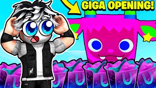 🎉GIGA OPENING 10000 RAVE GIFTÓW W PET SIMULATOR 99🎉WBIJAMY 100K SUBÓW🎉1ZŁ2MIN LIVE🎉 roblox live [upl. by Ueik]