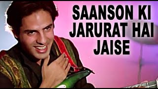 Sanson Ki Zaroorat Hai Jaise  Kumar Sanu  Old Song  Old Hindi songs  1990s Super hit songs [upl. by Annhej]