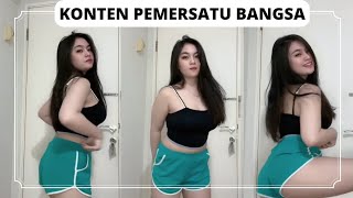 Tiktok cewek cantik pemersatu bangsa  tiktok Cewek montok semok body oke [upl. by Estevan]