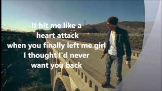 Enrique Iglesias Heart Attack lyrics [upl. by Atsira]