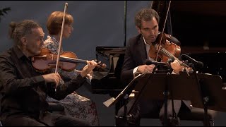 Anne Queffélec  Mozart  Quatuor avec piano en sol min K478 Extrait de la Grande Soirée du Piano [upl. by Raimundo]