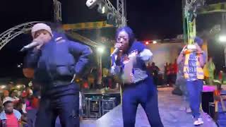 Star Zee Natasha Beckley amp Adfega Thrilled Fans at King Boss LAJ Music Show in Freetown [upl. by Schmitt]