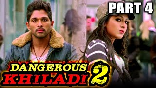 Dangerous Khiladi 2 Hindi Dubbed Movie  PARTS 4 of 9  Allu Arjun Amala Paul Catherine [upl. by Noryak543]