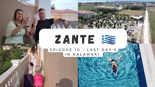 Zante Ep 10  Last Days in Kalamaki  Crazy Golf Zante Holidays Hotel review Flying Home [upl. by Gile]