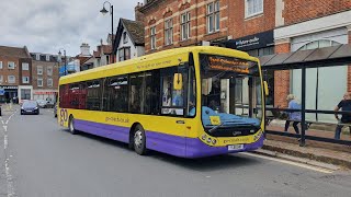 Decent Go Coach Optare Tempo X1200 7802YJ11EHR  Route 22 [upl. by Nosle]