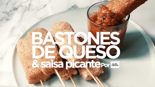 Bastones de Queso amp Salsa picante 🧀🌶 • Alan Disavia [upl. by Aimal]