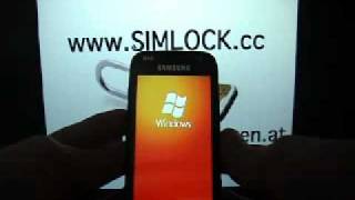 UNLOCK CODE BY IMEI SAMSUNG OMNIA II GTI8000 wwwSIMUNLOCKme HANDY ENTSPERREN Simlock Netlock [upl. by Justinn]