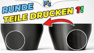 Der TRICK mit den Objekten So drucks du absolut runde Bauteile 3D Druck Tutorial [upl. by Mateusz445]