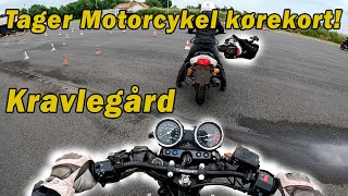 Tager Motorcykelkørekort  På Kravlegård [upl. by Yeh640]