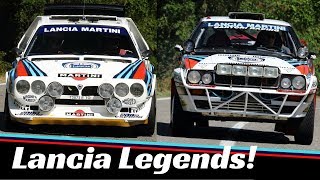 Lancia Delta Integrale Safari amp Delta S4  2x Rally Legend  Pure Sound [upl. by Tanny]