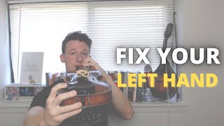 Fix Your Left Hand Violin Technique in 1 Minute [upl. by Cara995]