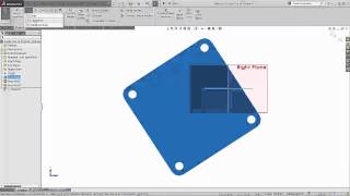 SOLIDWORKS  Reorient an Imported File [upl. by Nomad847]