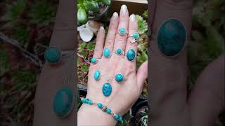 Turquoise crystal healing Reiki jewelry [upl. by Memberg951]