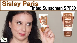 Sisley Paris Tinted Sunscreen Cream SPF30 Review and 2 Day Wear Test [upl. by Aynwat345]