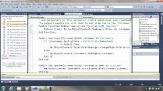 Building Modern Line of Business Applications with Visual Studio 2010 Part 1b of 4 [upl. by Leede]