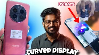 Realme P1 Pro UV Tempered Curve Display  How To Apply Curved Display [upl. by Dennie620]