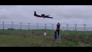 U2 Landing at RAF Fairford [upl. by Ehcnalb]