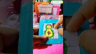 DIY cute paper puzzle game 😀 shorts CrafterRitika diy art craftyoutubeshorts [upl. by Esyned]