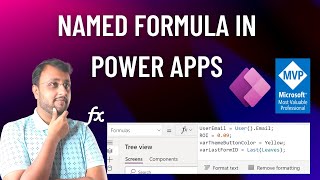 Named Formula in Power Apps [upl. by Larissa]