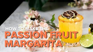 Passion Fruit Margarita Cocktail Recipe [upl. by Eanerb538]