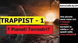 I 7 Pianeti di TRAPPIST1  Scoperta ed Approfondimenti  AstroCaffe Ep54 [upl. by Adnovahs]