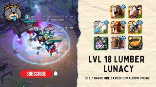 NEW UPDATE GLORY PATCH 2  HCE LVL 18  DPS FROST  LUMBER LUNACY  ALBION ONLINE ASIA 2024 [upl. by Martelli669]