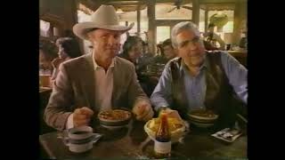 Dennisons Chili quotThick and Richyquot Larry Mahan TV Commercial 1986 [upl. by Tisbe775]