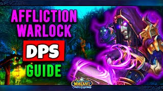 WOTLK CLASSIC Affliction Warlock PvE Guide Talents Rotation PreBis DPS Tricks amp More [upl. by Airres905]