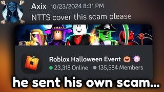 Exposing Roblox’s Most Desperate Scammer… [upl. by Leinadnhoj833]