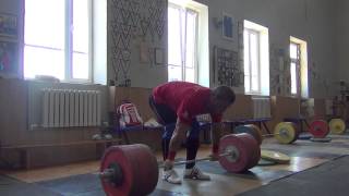 Klokov Dmitry  dead lift 280x2 27062013 [upl. by Yenffad50]