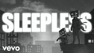 CAZZETTE  Sleepless ft The High Lyric Video [upl. by Cadel]