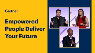 Empowered People and Groundbreaking Innovations Deliver Your Future l Gartner IOCS Conference [upl. by Aikyt231]