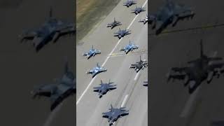 F35s and F16s Elephant Walk [upl. by Hope690]