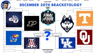 Bracketology Update  December 20 2023 [upl. by Dempster]