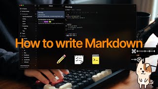 Inkdrop tutorial part1  How to write Markdown notes [upl. by Amsa]