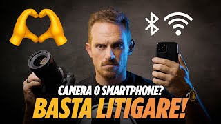 CONNETTERE SMARTPHONE e FOTOCAMERA WIFI con Canon Camera Connect smartphone come monitor videocamera [upl. by Fry]