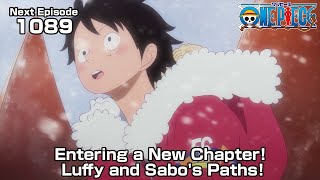 ONE PIECE episode1089 Teaser quotEntering a New Chapter Luffy and Sabos Pathsquot [upl. by Jacinthe218]