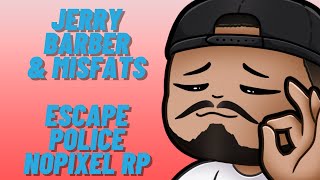 NoPixel WL  Jerry Barber and the Misfats Escape the Cops with Charlie the Self Driving Car GTA RP [upl. by Yoo]