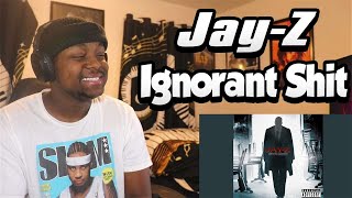 JayZ  Ignorant Shit Feat Beanie Sigel REACTION [upl. by Atiluap809]