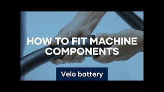 How to fit machine components  Velo cordless backpack vacuum  Pacvac product training video [upl. by Hillinck]