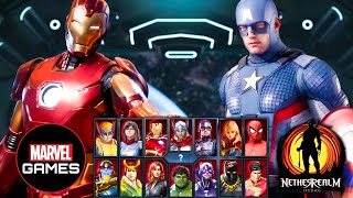 New MCU Fighting Game LEAKED [upl. by Eirrab16]