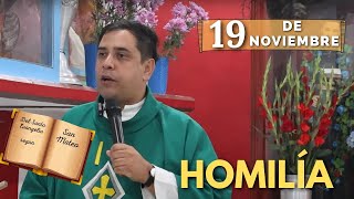 EVANGELIO DE HOY domingo 19 de Noviembre del 2023  Padre Arturo Cornejo [upl. by Bael]