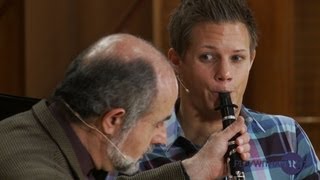 Clarinet lessons Yehuda Gilad Masterclass no 6 Brahms 1st Sonata [upl. by Hong959]