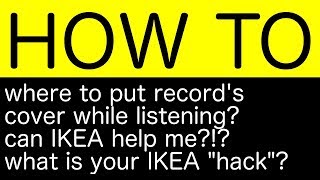 IKEA Isberget hack for records vinyl and cd [upl. by Mallorie]