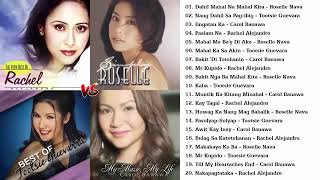 Carol Banawa Roselle Nava Tootsie Guevara Rachel Alejandro Best OPM Tagalog Love Songs [upl. by Attemaj926]