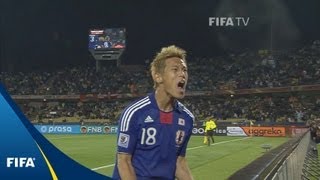 Denmark v Japan  2010 FIFA World Cup  Match Highlights [upl. by Yessac]