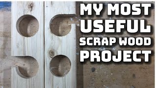 My Most Useful Scrap Wood Project Ever [upl. by Rebm836]