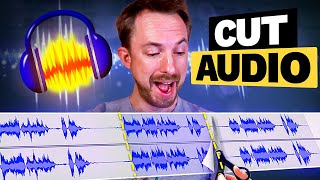 How to Trim Audio in Audacity  Audio Editing in Audacity [upl. by Htnnek]