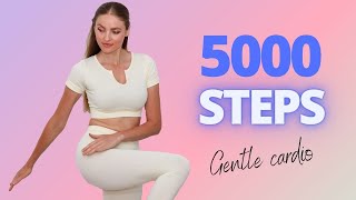 5000 Steps Workout At Home  YanaFit Gentle Cardio Exercises No Jumping [upl. by Podvin]